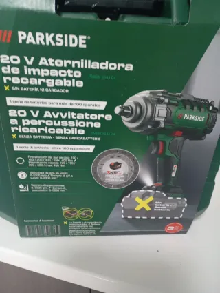 Atornilladora de impacto Parkside 20V