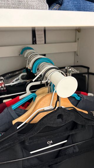 Brazo perchero Komplement Ikea Blanco