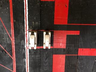 Escultura de Palets Pintados Multicolor