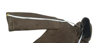 Chaquetón Zara Marrón con Capucha