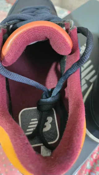 New Balance 574 Blu/Arancio Taglia 42