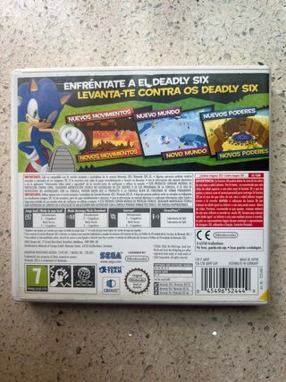 Sonic Lost World Nintendo 3DS