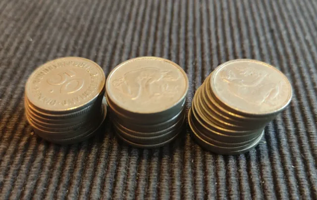 29 Monedas 50 Pfennig Marcos Alemanes