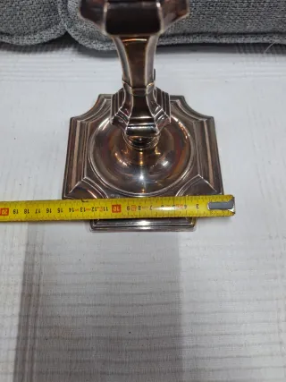 Antiguo Candelabro de Plata