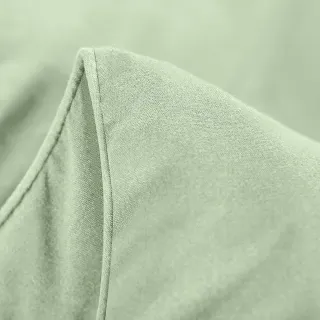 Edredón Acolchado para camas individual 90 verde