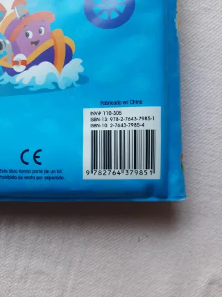 Libro para agua "En marcha".