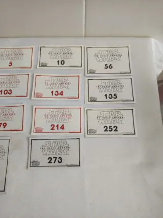 Cromos Star Wars El Despertar de la Fuerza