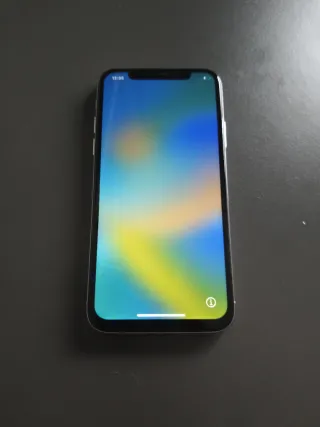 iPhone X Argento/Nero