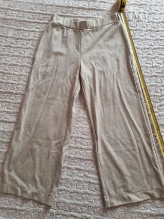 Pantaloni Rissko donna beige