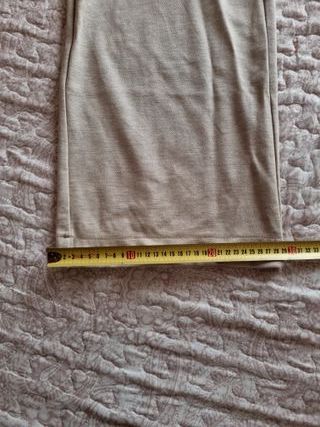 Pantaloni Rissko donna beige