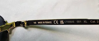 Gafas de sol Cartier CT0592S - Nuevas con caja.