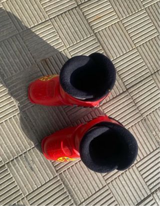 Botas de esquí Rossignol R18 Rojas, talla 19,5 cm