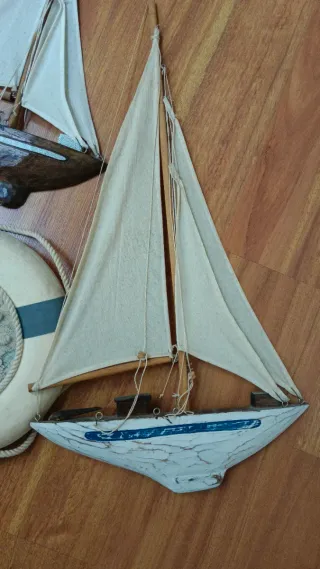 Lámparas Veleros y Papel Pared Náutico