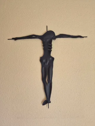 Escultura Cristo Chapa
