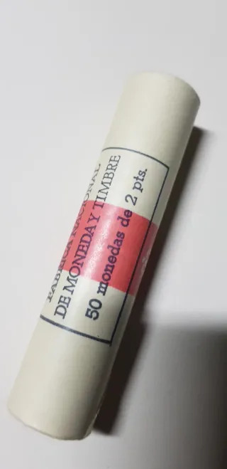 Lote de 4 rollos de monedas antiguas