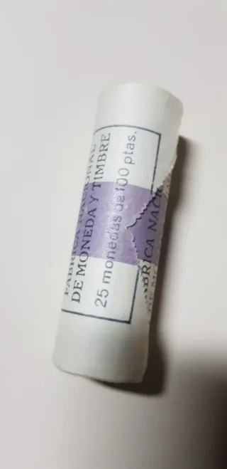 Lote de 4 rollos de monedas antiguas