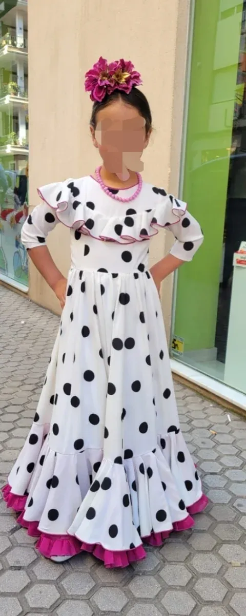 Vestido Flamenca Niña Ana Barroso T5