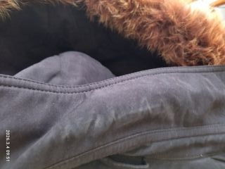 Giubbotto donna KAIDASI nero con cappuccio