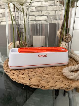 Organizzatore Accessori Cricut Arancione/Bianco