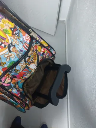 Bolsa de viaje espaciosa con ruedas