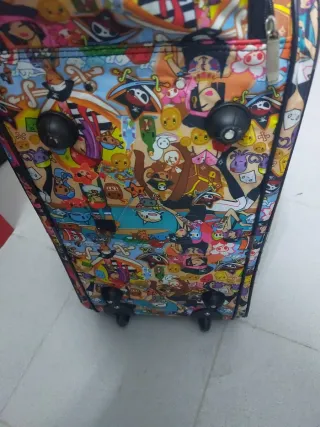 Bolsa de viaje espaciosa con ruedas