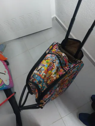 Bolsa de viaje espaciosa con ruedas