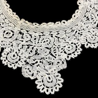 Antiguo cuello encaje Honiton