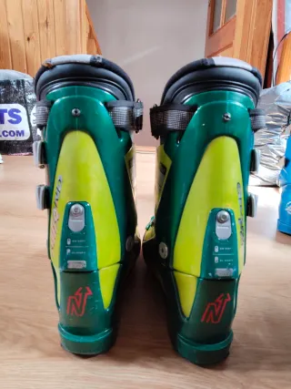 Botas de esquí Nórdica verdes