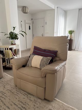 Sofá 3 plazas y 2 sillones relax