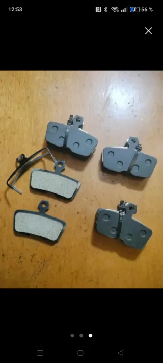 Pastillas freno ebike 4 pistones