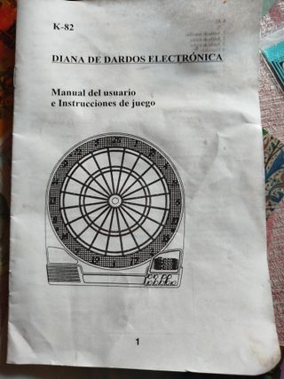Diana de dardos electrónica K-82