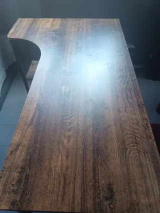 Mesa Escritorio Madera y Metal
