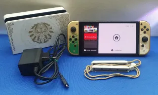 CONSOLA SWITCH OLED EDICION ZELDA TEARS KINGDOM