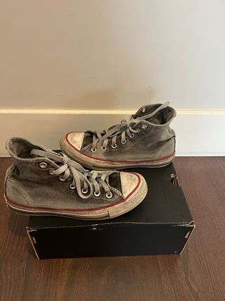 Converse All Star Hightop Grises Talla 37.5
