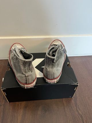 Converse All Star Hightop Grises Talla 37.5