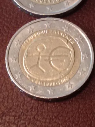 Lote 3 monedas 2€ conmemorativas.
