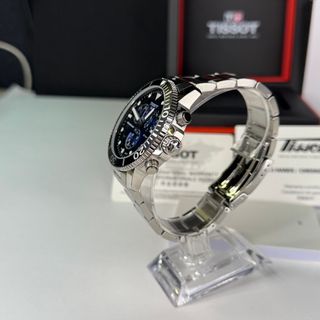 Tissot Seastar Cronógrafo Azul y Negro
