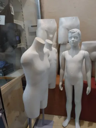 Maniquíes de escaparate