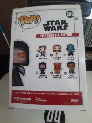 Funko Pop Star Wars 289 Emperador Palpatine