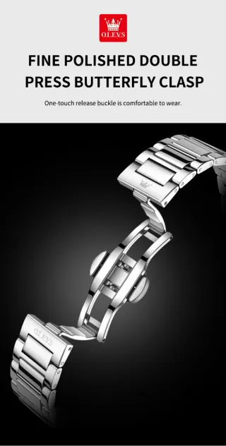 Reloj Olevs Automático Hombre Verde