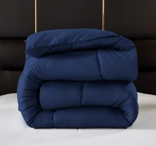 Edredón Acolchado para camas individual 90 azul
