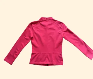 Giacca donna M cotone elasticizzato rossa. M