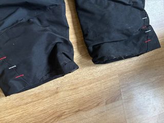Pantalones de esquí negros talla 4-7 años