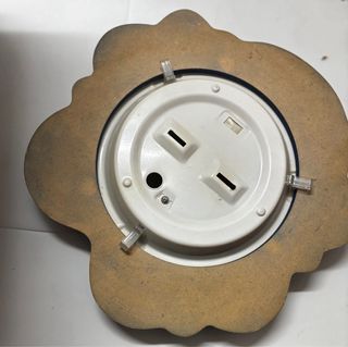 Candeeiro de teto azul e branco