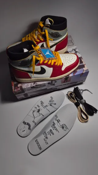 Jordan 1 High X Union LA "Chicago Shadow" size 44