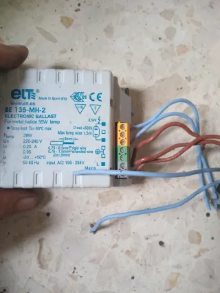 Balasto Electrónico Tridonic ATCO 35W HI