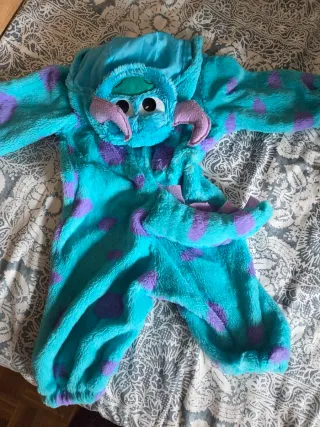 Disfraz Bebé Sulley Disney Talla 6-12 Meses