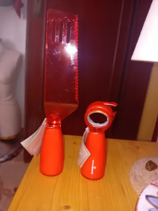 Set accessori cucina Nazarè Gabrielli rosso