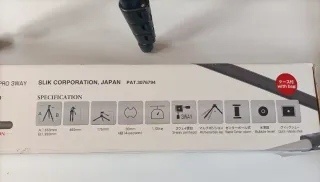 Trípode SLIK Sprint Pro III 3Way