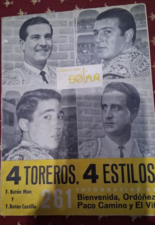 5 libros antiguos tauromaquia y figuras del toreo